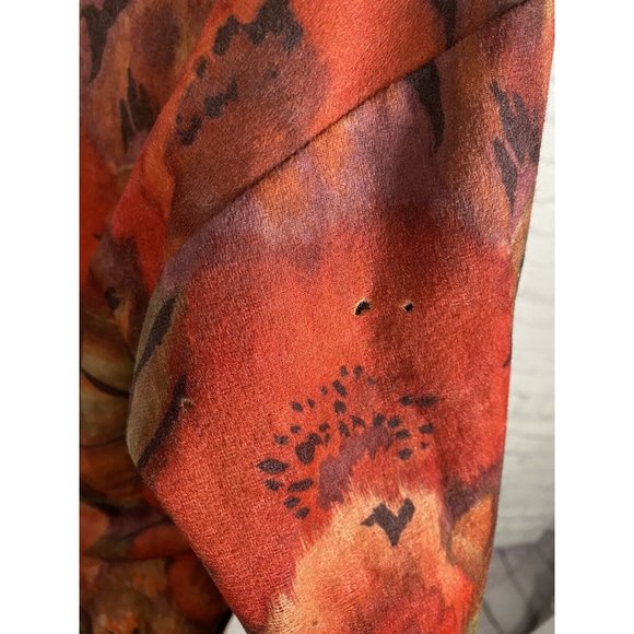 VTG GW Division Of Graff 80’s Floral Multicolor Two Button Blazer Jacket Women M - Picture 9 of 9